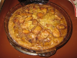 Baked Apple Pancake - Made by Davonne and Lily Parks